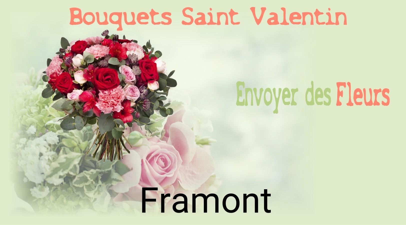 Roses de Saint-Valentin livrées à Framont